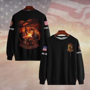 Custom Dept & Text Fear No Evil #DQH0070 - Sweatshirt