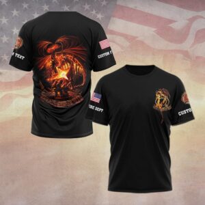 Custom Dept & Text Fear No Evil #DQH0070 - T-shirt