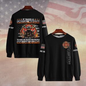 Custom Dept & Text Special Person – Risking It All for Those Who Don’t Care #DQH0079 - Sweatshirt