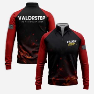 VALOR STEP - Zip Neck Sweater