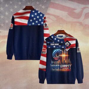 Custom Name United We Stand – Never Forget Shirt #DQH0089 - Sweatshirt