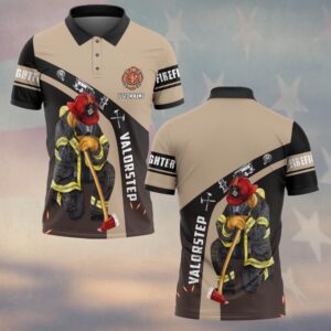 Custom Name Kneel For The Fallen Valor Prayer #DQH0111 - Polo