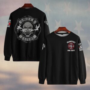 Custom Name, Dept, Rank & Number Smoke Eaters #DQH0140 - Sweatshirt