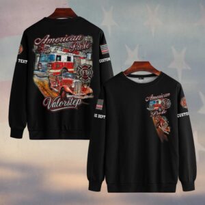 Custom Name & Dept American Pride #DQH0144 - Sweatshirt