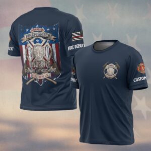 Custom Name & Dept Forged Without Fear #DQH0147 - T-shirt