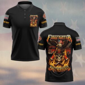 Custom Name & Dept Guardian Eagle Brotherhood - Polo