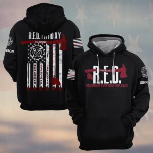 Custom Name Remember Everyone Deployed #DQH0203 - Hoodie