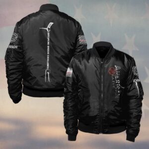 Custom Name Discipline Breeds Excellence #DQH0204 - Bomber Jacket