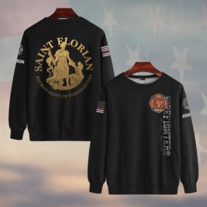 Custom Name Saint Florian #DQH0206 - Sweatshirt