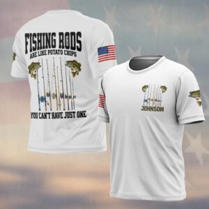 Custom Text Can’t Have Just One – Funny Fishing #DQH0233 - T-shirt