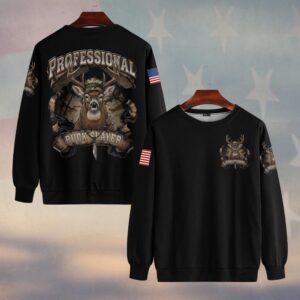Custom Name Professional Buck Slayer Hunting Edition #DQH0236 - Sweatshirt