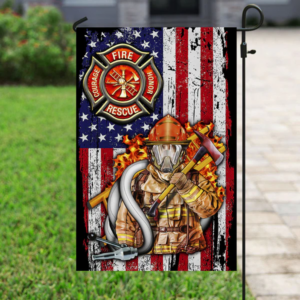 Courage & Honor Firefighter Garden Flag #DQH0364