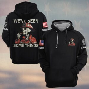 Custom Name & Text We've Seen Some Things #DQH0434 - Hoodie