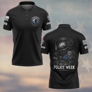 Custom Name & Station Law Enforcement Officers National Police Week Washington D.C #DQH0622 - Polo