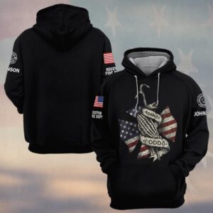 Custom Name & Department Against All Odds Unbreakable Fireline Firefighter #DQH0646 - Hoodie