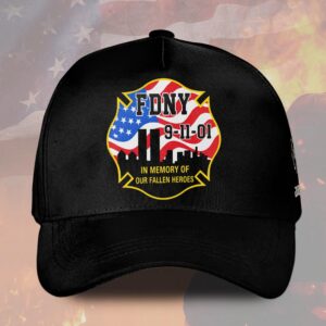 Custom Name & Department In Memory of Our Fallen Heroes Firefighter #DQH0462 - Hat All Over Printed