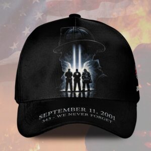 Custom Name & Department First Responders 343 September 11 Never Forget First Responders #DQH0654 - Hat All Over Printed