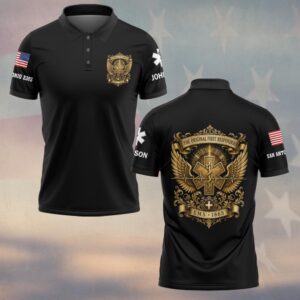 Custom Name & Department Wings of Mercy: EMS Legacy First Responders #DQH0698 - Polo