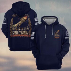 Custom Name & Department First Responders The Torch Still Burns USA 250 #DQH0729 - Hoodie
