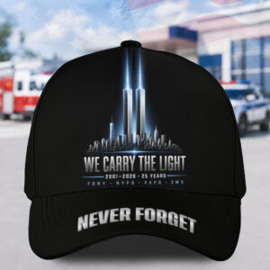 Custom Name & Department We Carry The Night #DEPT021 - Hat All Over Printed