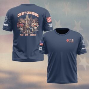First To Fight, Personalized Vintage First Responder Pride - T-shirt