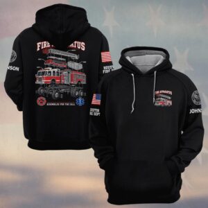 First Responders Fight To Protect, Personalized Classic Firefighter Pride - Hoodie