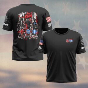 First To Fight, Personalized Vintage First Responder Pride - T-shirt